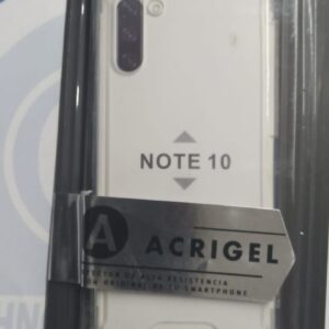 FUNDA ACRIGEL SAMSUNG NOTE 10 TRANSPAREN