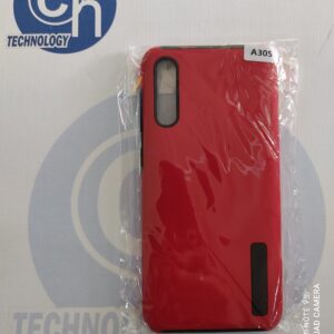 FUNDA 2 EN 1 SAM A30S ROJO