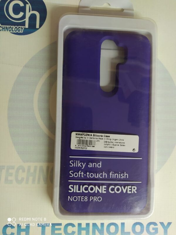 FUNDA NANO SILICON REDMI 9C NEGRA