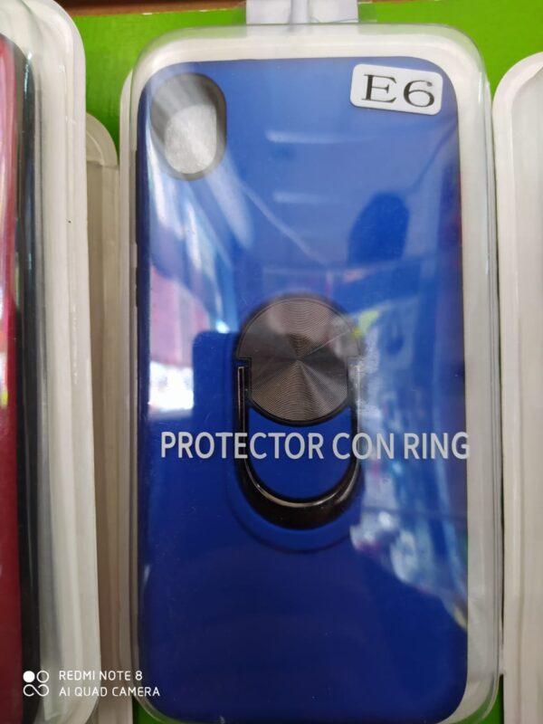 FUNDA 3 EN 1 MOTO E6 AZUL
