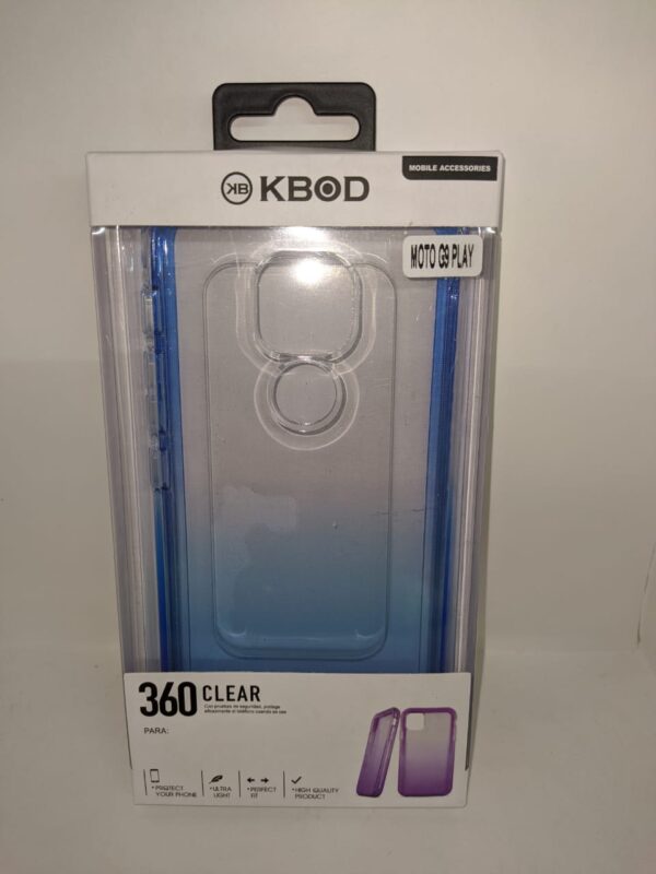 FUNDA 360 MOTO G9 PLAY AZUL