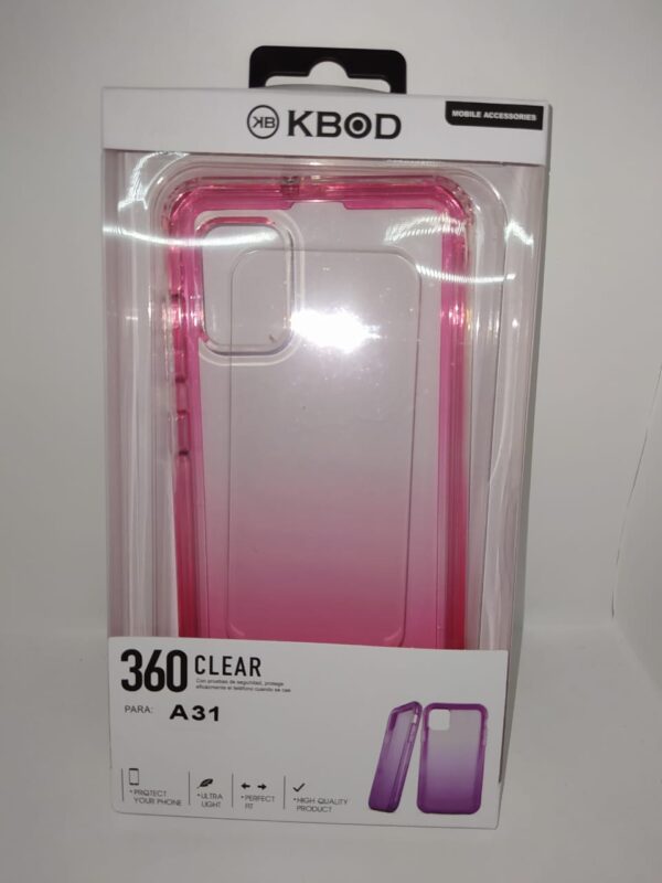 FUNDA 360 SAMSUMG A31 ROSA