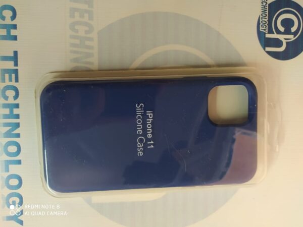 FUNDA NANO SILICON IPHONE 11 NEGRO