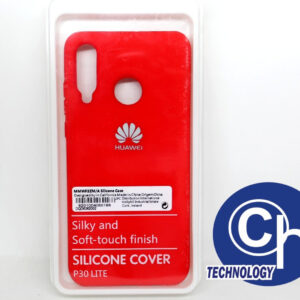 FUNDA NANO SILICON HUAWEI P30 LITE ROJO