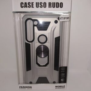 FUNDA ANILLO USO RUDO G8 POWER PLATA