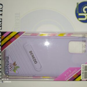 FUNDA SOPORTE CON MICA SAM A71 LILA