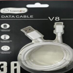 CABLE USB V8 1 HORA 1M NEGRO BLISTER