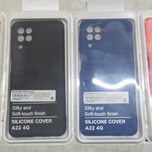 FUNDA NANO SILICONE SAMSUNG A22 ROJO