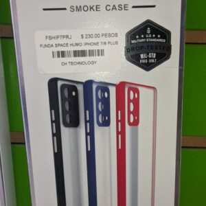 FUNDA SPACE HUMO IPHONE 12 AZUL