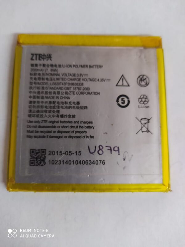 BATERIA ZTE BLADE L2 U879