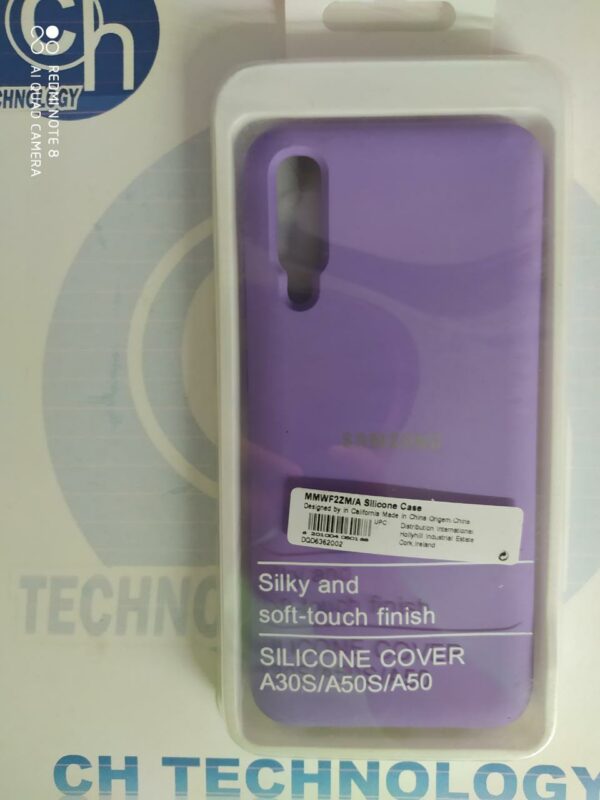 FUNDA NANO SILICON SAMSUNG A50 MORADO