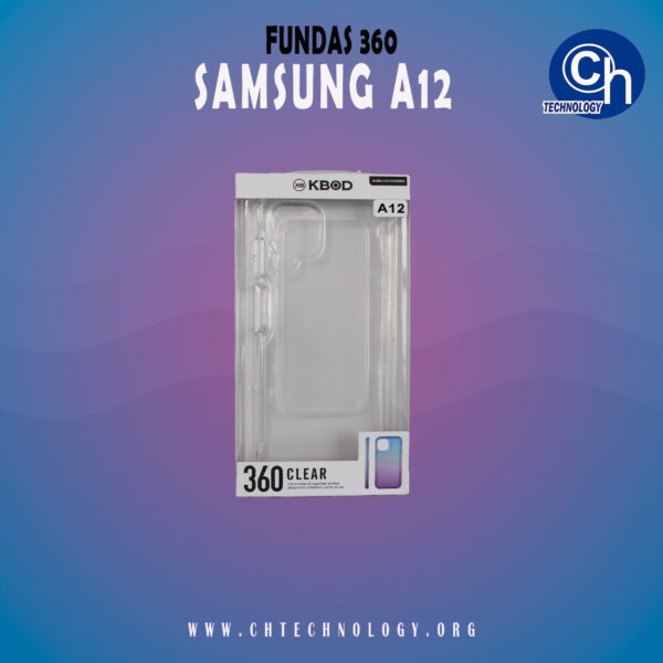 FUNDA 360 SAMSUNG A12 TRANSPARENTE