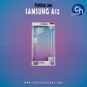 FUNDA 360 SAMSUNG A12 AZUL MORADO