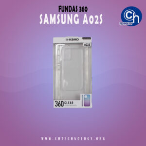 FUNDA 360 SAMSUNG A02S TRANSPARENTE
