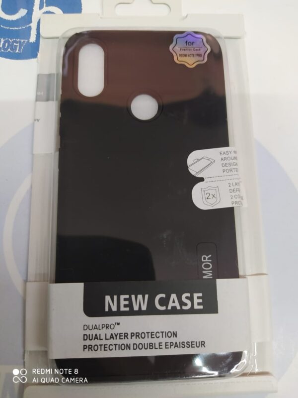 F DUAL PRO NEW CASE REDMI NOTE 7 PRO NEG