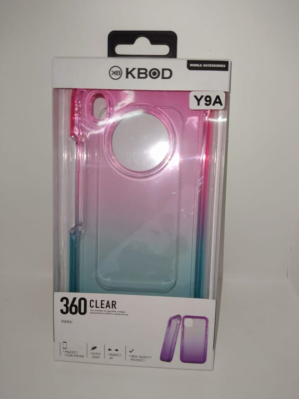 FUNDA 360 HUAWEI Y9A ROSA AZUL