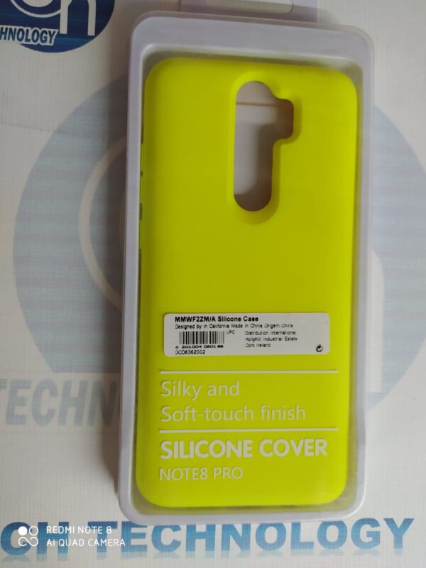 FUNDA NANO SILICON REDMI NOTE 8 PRO AMAR