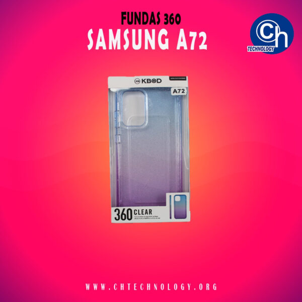 FUNDA 360 SAMSUNG A72 AZUL MORADO