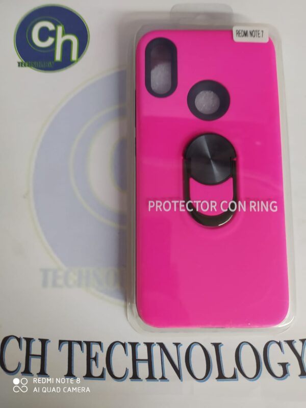FUNDA 3 EN 1 REDMI NOTE 7 FUCSIA