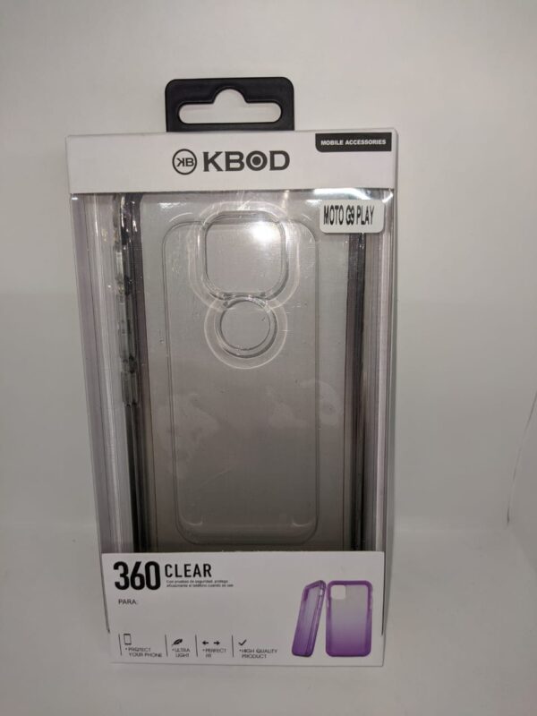 FUNDA 360 MOTO G9 PLAY NEGRO
