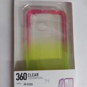 FUNDA 360 REDMI NOTE 9 AMARILLO CON ROSA