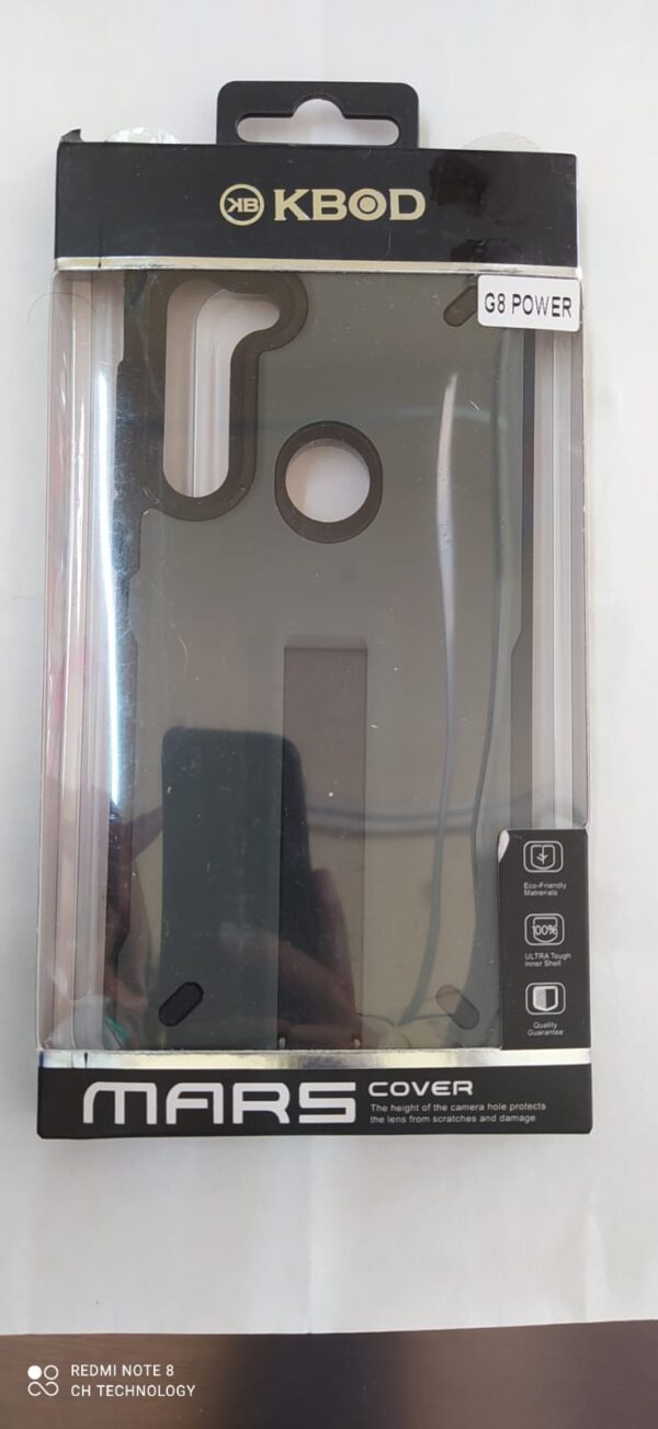 FUNDA MARS COVER MOTO G8 POWER GRIS