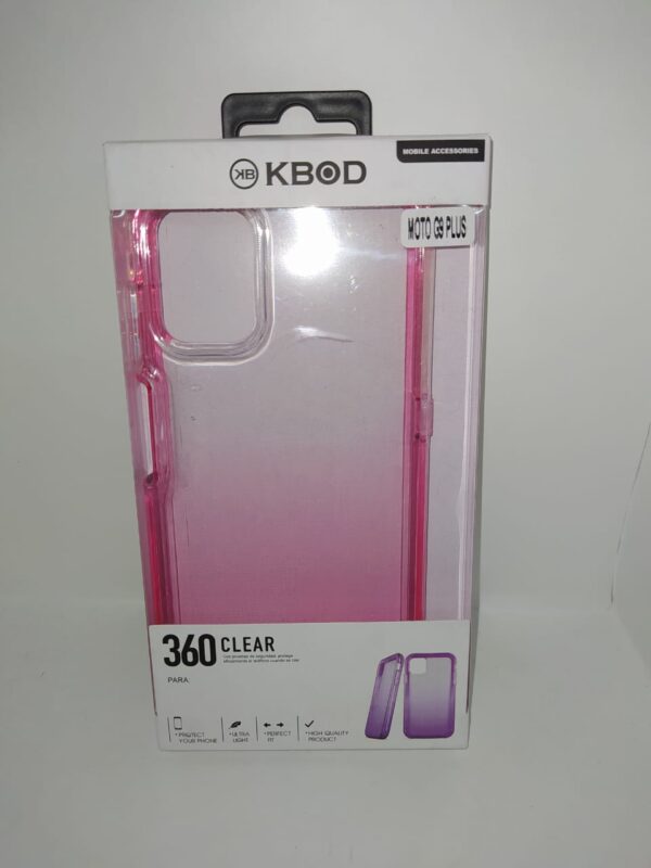 FUNDA 360 MOTO G9 PLUS ROSA