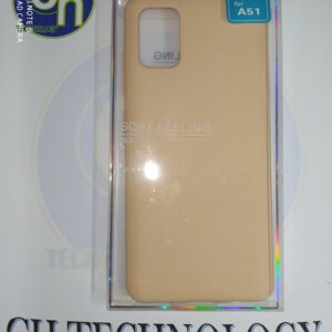 FUNDA JELLY SAMSUNG A51 BEIGE