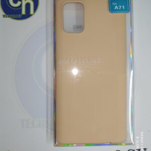 FUNDA JELLY SAMSUNG A71 BEIGE