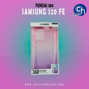 FUNDA 360 SAMSUMG S20 FE ROSA MORADO