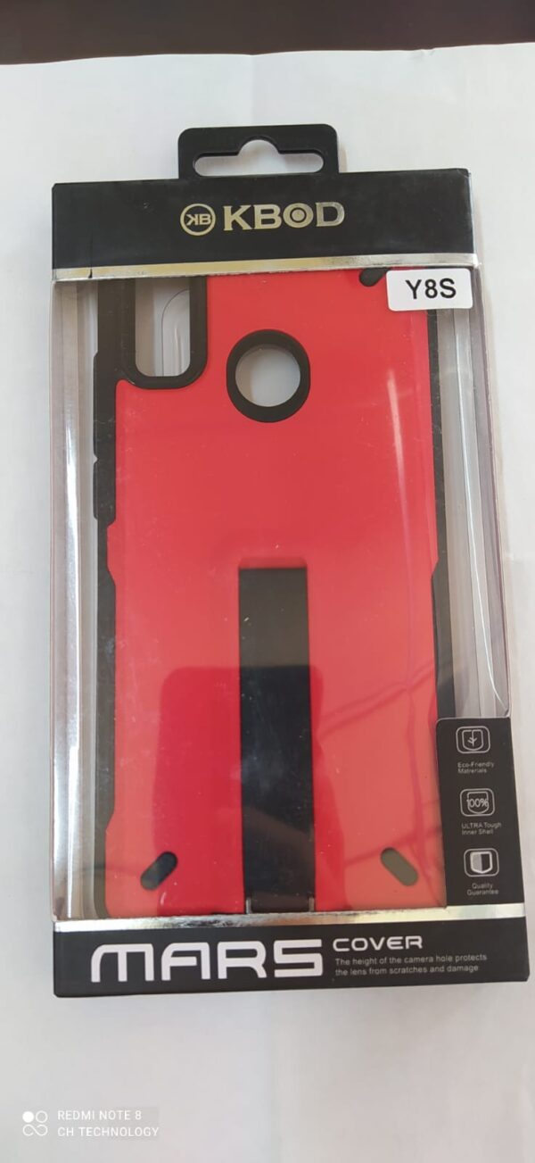 FUNDA MARS COVER HUAWEI Y8S ROJO