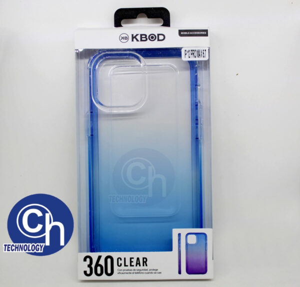 FUNDA 360 IPHONE 12 PRO MAX 6.7 AZUL