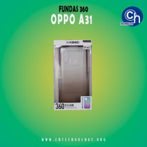FUNDA 360 OPPO A31 NEGRO