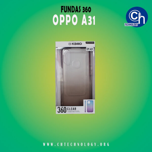 FUNDA 360 OPPO A31 NEGRO