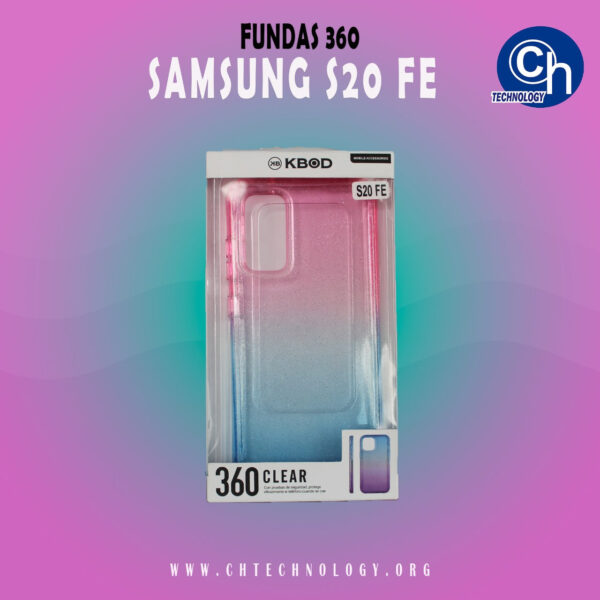 FUNDA 360 SAMSUMG S20 FE ROSA AZUL