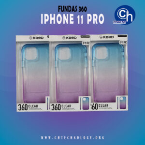 FUNDA 360 IPHONE 11 PRO 5.8 AZUL MORADO