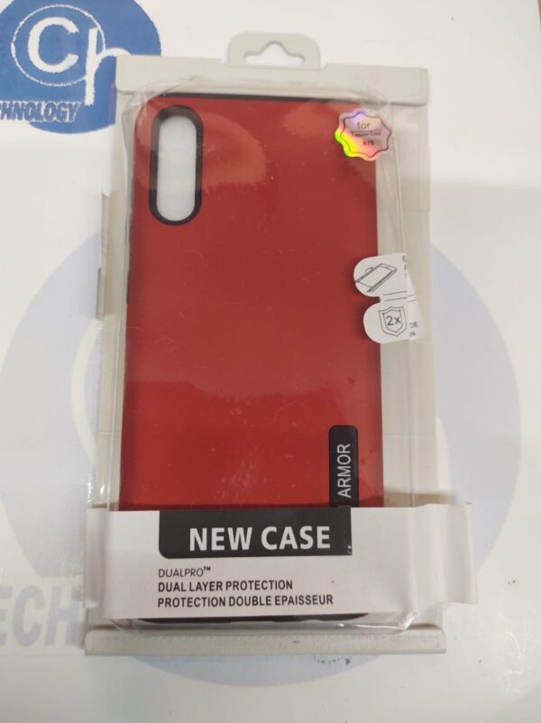 F DUAL PRO NEW CASE SAMSUNG A70 ROJO