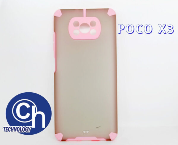 FUNDA MY CHOICE POCO X3 ROSA