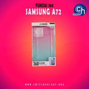 FUNDA 360 SAMSUNG A72 ROSA AZUL