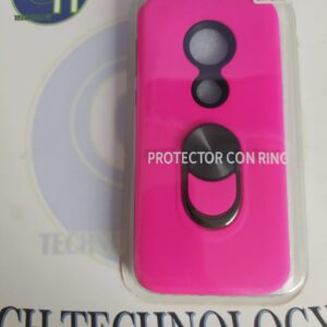 FUNDA 3 EN 1 MOTO E5 PLAY GO FUCSIA