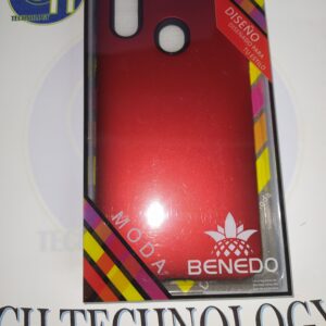 FU DOBLE LISA CON MICA ZTE V-10 ROJO