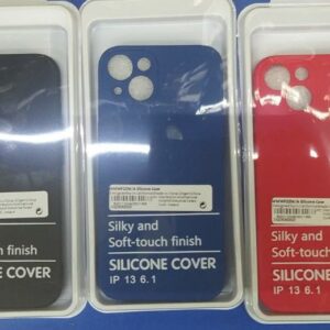 FUNDA NANO SILICONE IPHONE 13 NEGRO