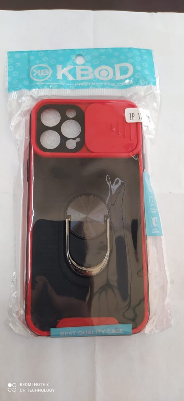 FUNDA BOLD CASE IP 12 PRO ROJO