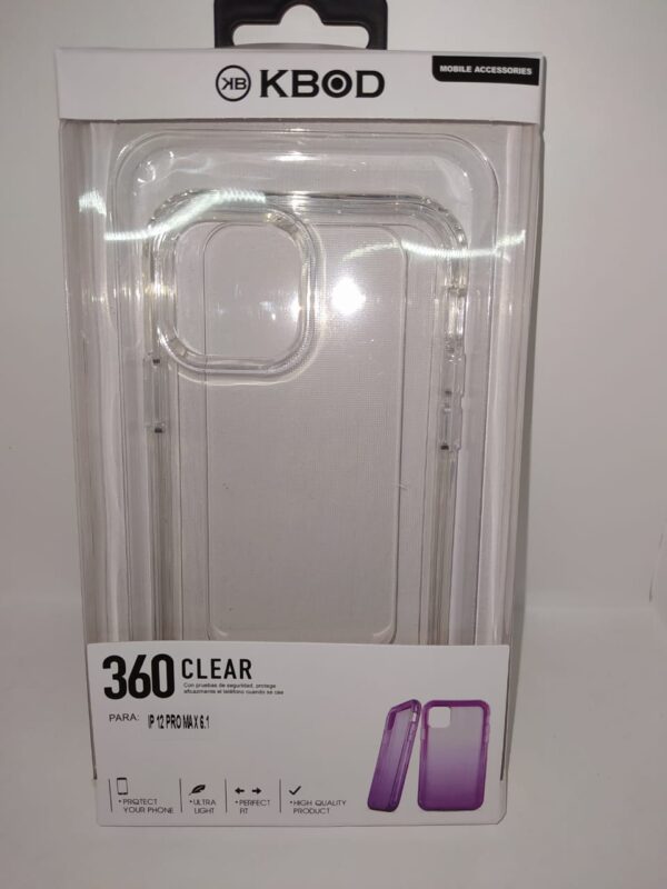FUNDA 360 IPHONE 12/12 PRO 6.1 TRANSPAR