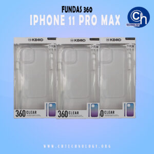 FUNDA 360 IPHONE 11 PRO MAX TRANSPARENTE
