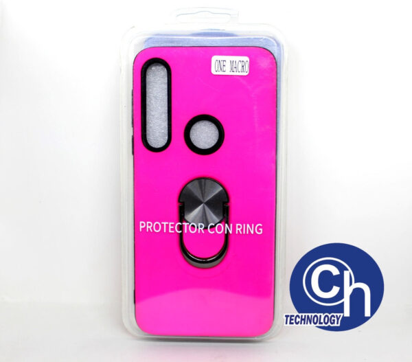 FUNDA 3 EN 1 MOTO ONE MACRO FUCSIA