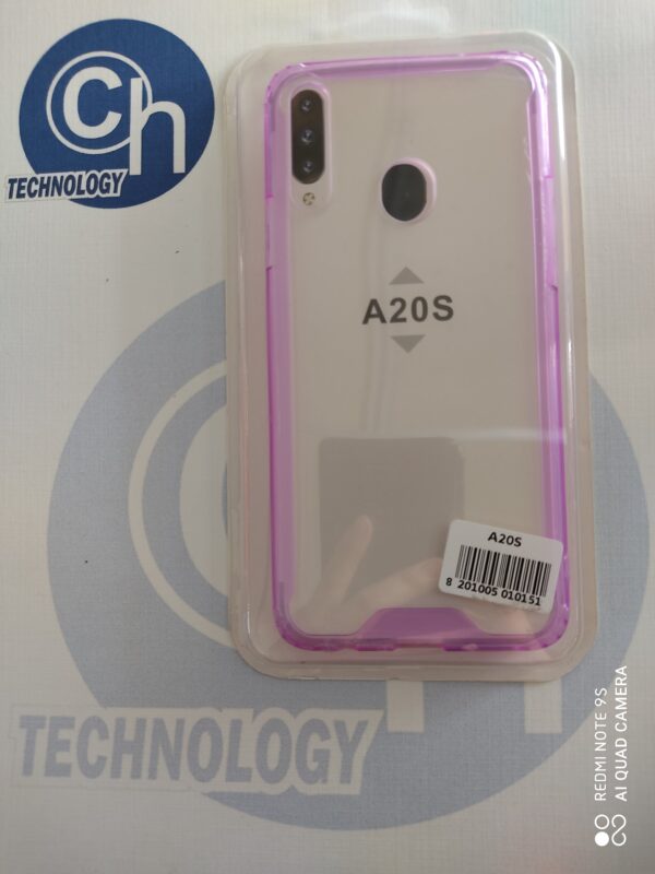 FUNDA ACRIGEL SAMSUNG A20S MORADO