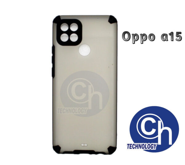 FUNDA MY CHOICE HUMO OPPO A15 NEGRO