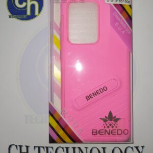 FUNDA SOPORTE CON MICA SAM S11 PLUS ROSA