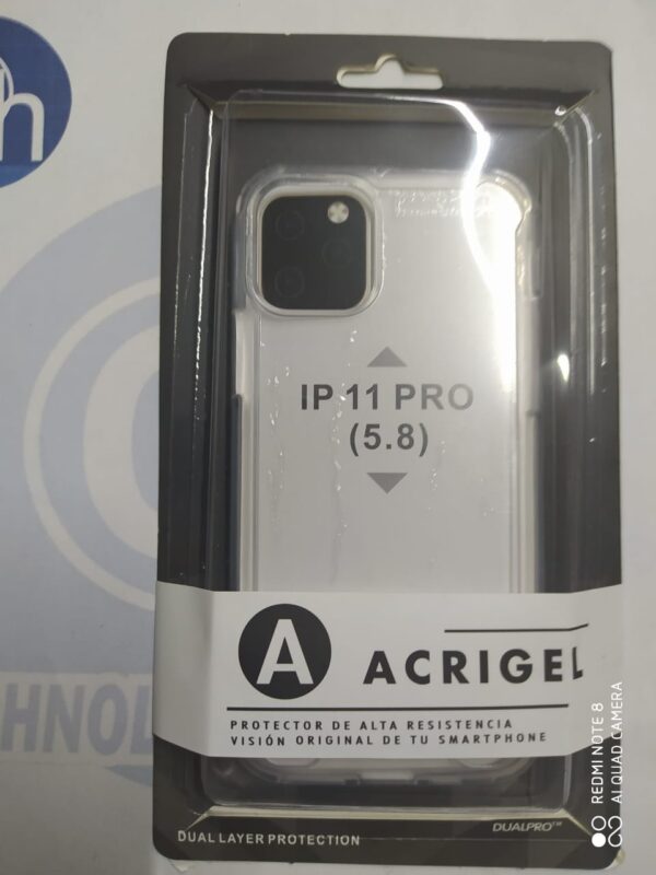 FUNDA ACRIGEL IPHONE 11 PRO TRANSPARENT